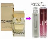 Perfume feminino 50ml UP! 40 D&G The One