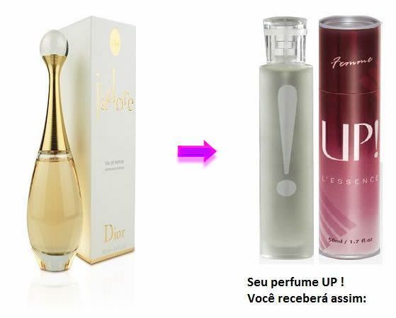 Perfume feminino 50ml UP! 26 J'adore