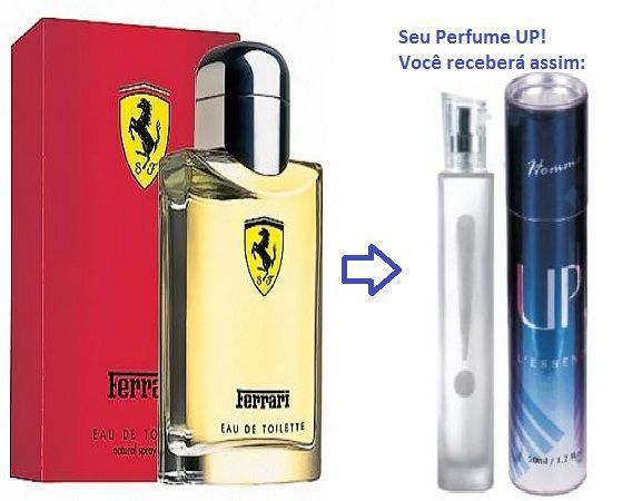 Perfume masculino 50ml UP! 13 Ferrari Red