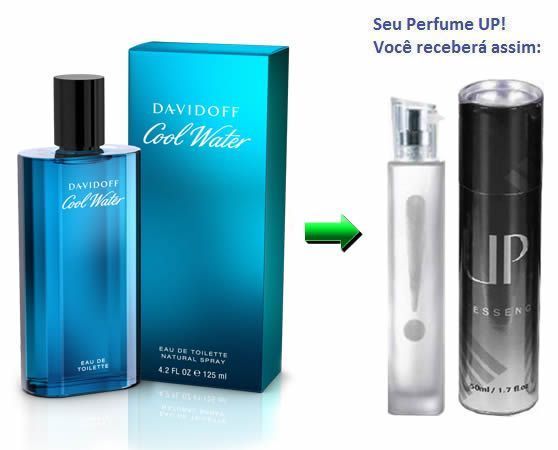 Perfume masculino 50ml UP! 29 Cool Water